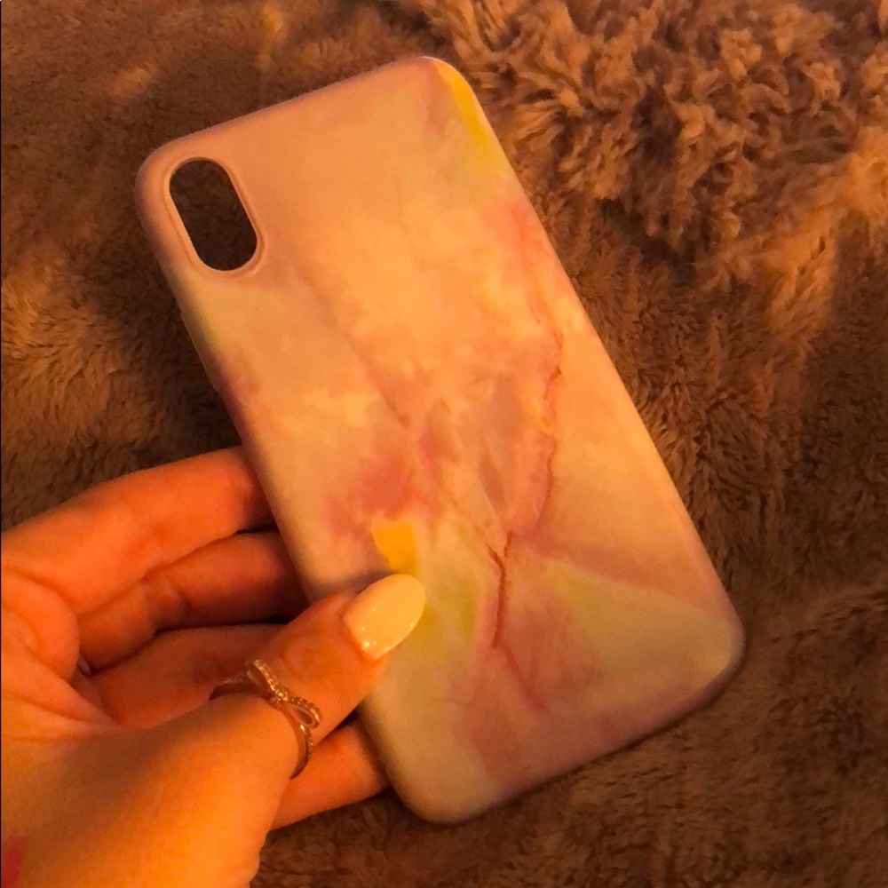 IPhone X marble thin case